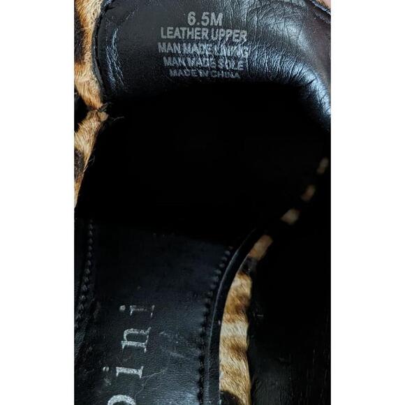New without tags Gianni Bini Leopard Loafer Heel - Picture 7 of 12